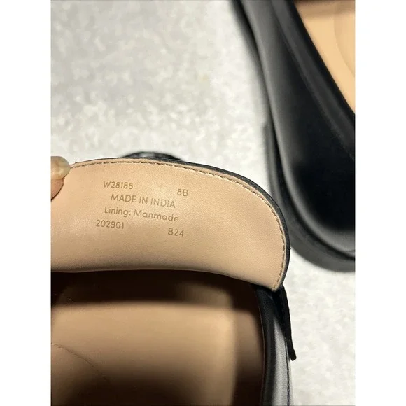 Cole Haan Stassi Penny Loafer Women's Size 8B  Black Leather New In Box - Picture 10 of 12